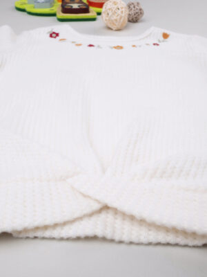 Camiseta blanca infantil con bordado - Prénatal
