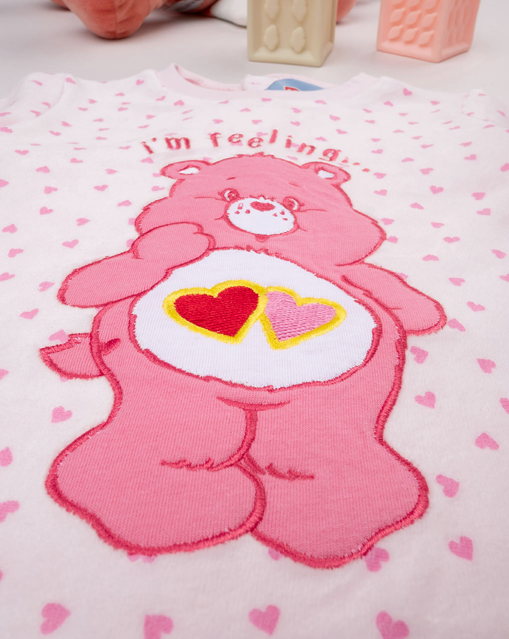 Pijama de chenilla para bebé niña "osito de peluche - Prénatal