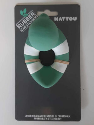 Pato de goma verde - nattou - Nattou