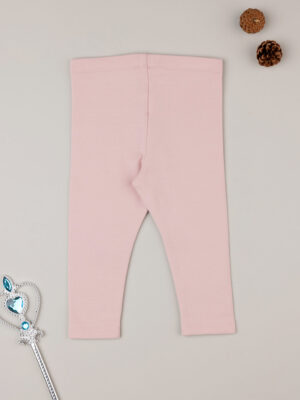Leggings rosa de niña con estampado - Prénatal