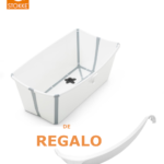 Bañera Flexi bath White + soporte gratuito - stokke®.