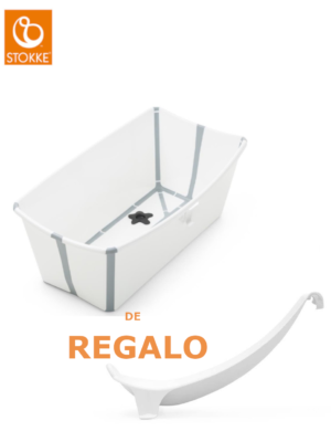 Bañera flexi bath white + soporte gratuito - stokke®. - Stokke