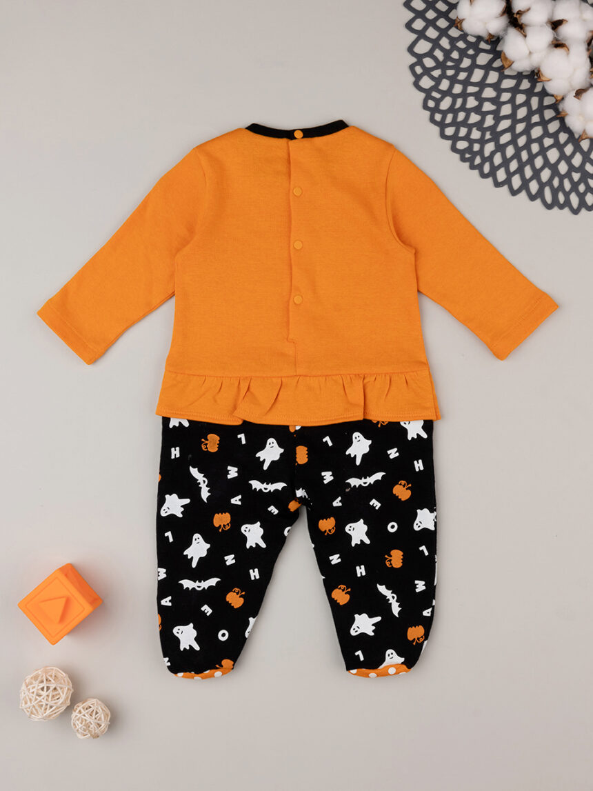 Pijama de una pieza de halloween para bebé niña - Prénatal