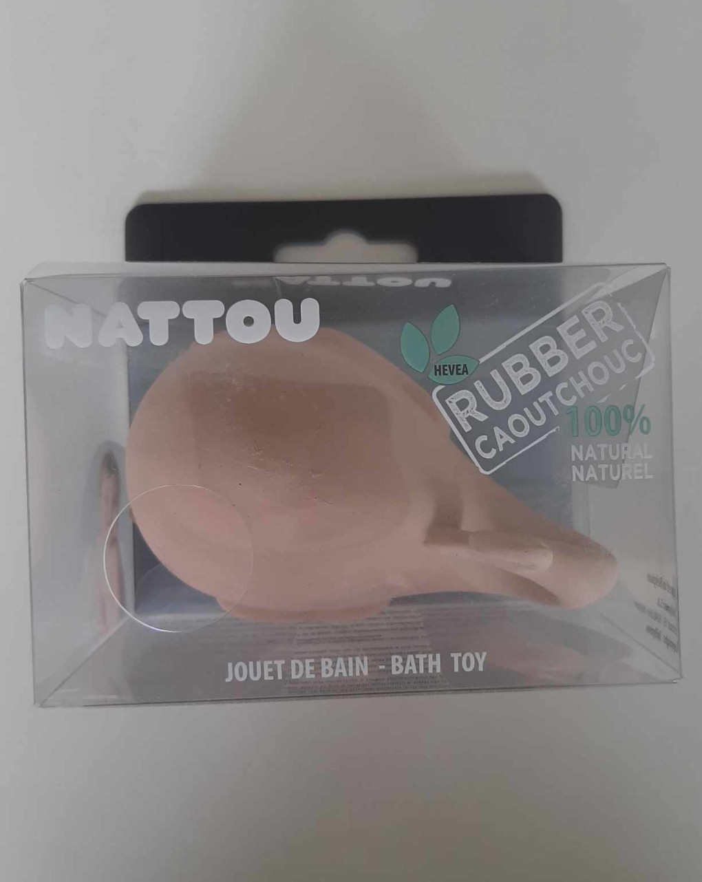 Ballena rosa (caucho) - nattou - Nattou