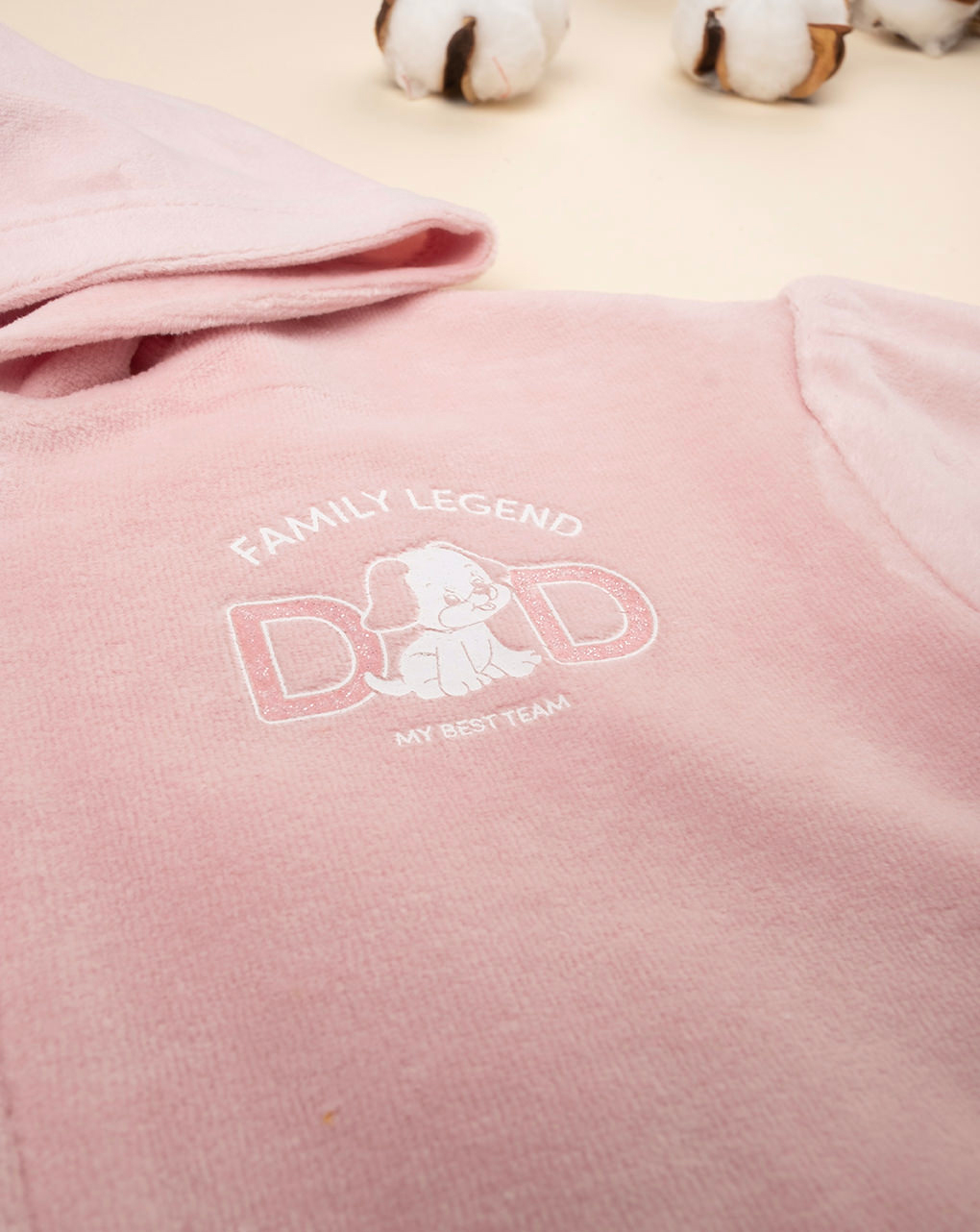 Sudadera de chenilla rosa para bebé niña - Prénatal