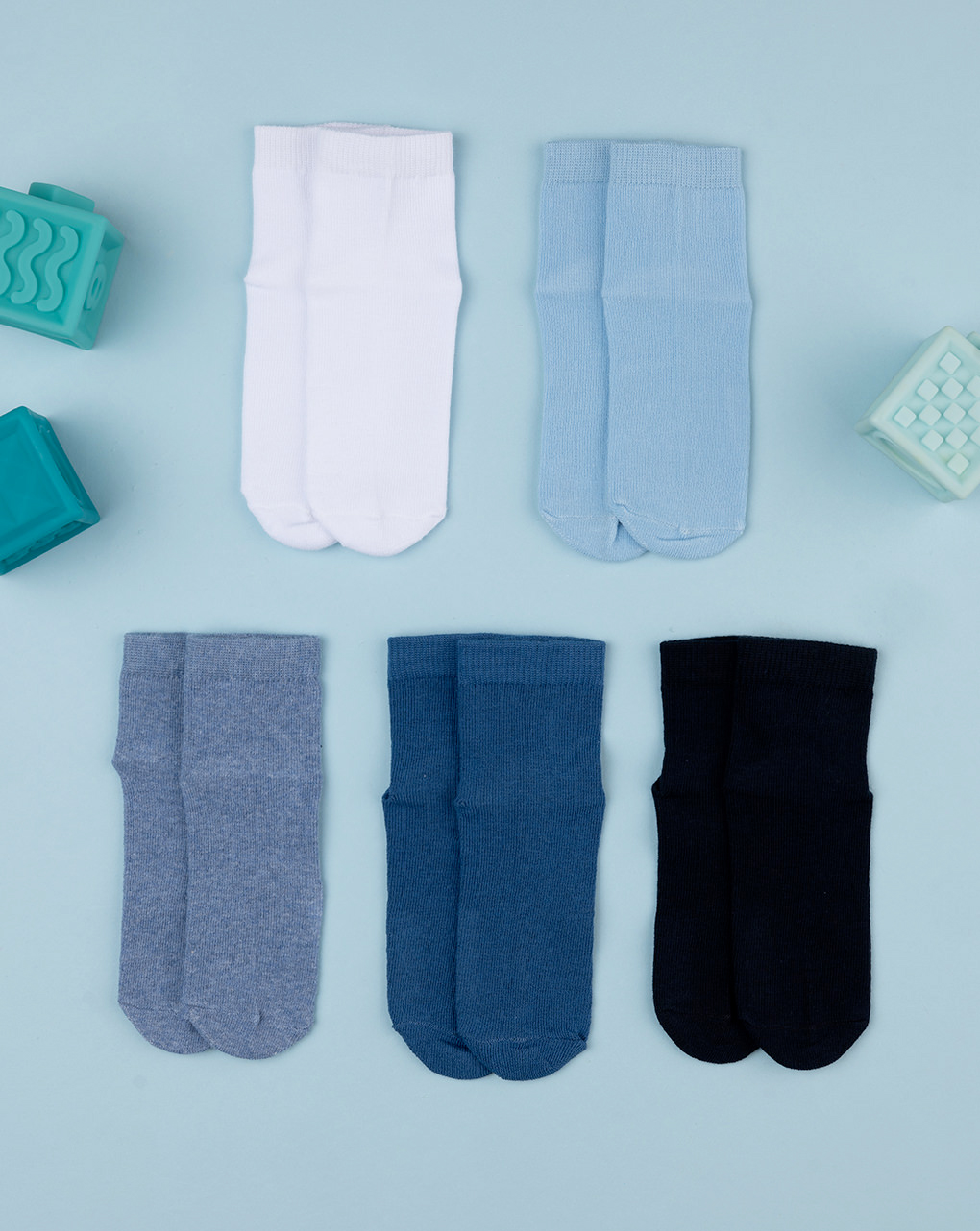 Lote 6 calcetines cortos para niños - Prénatal