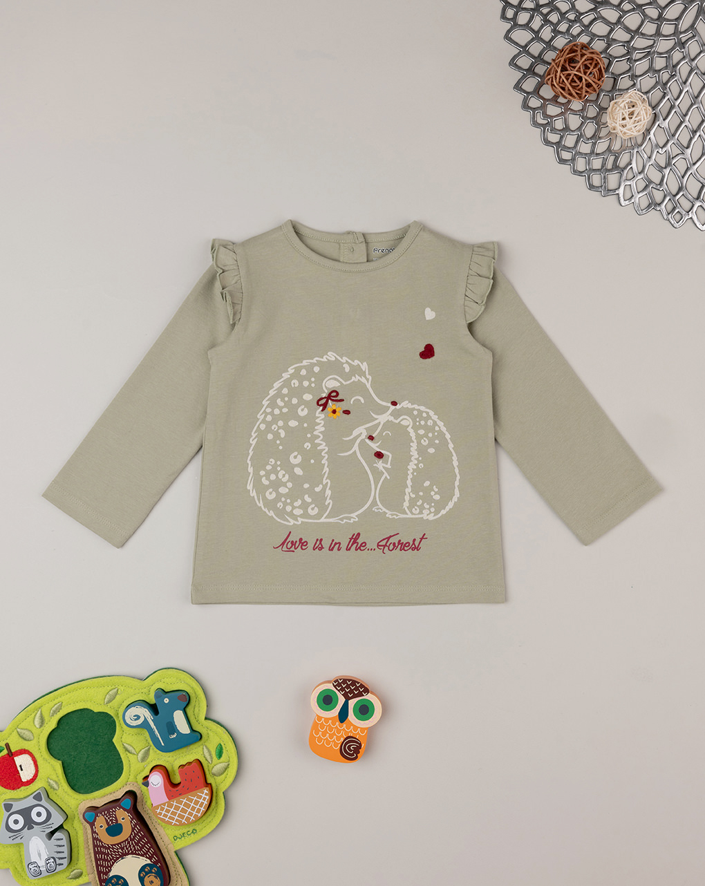Camiseta "ricci" de manga larga para niña - Prénatal
