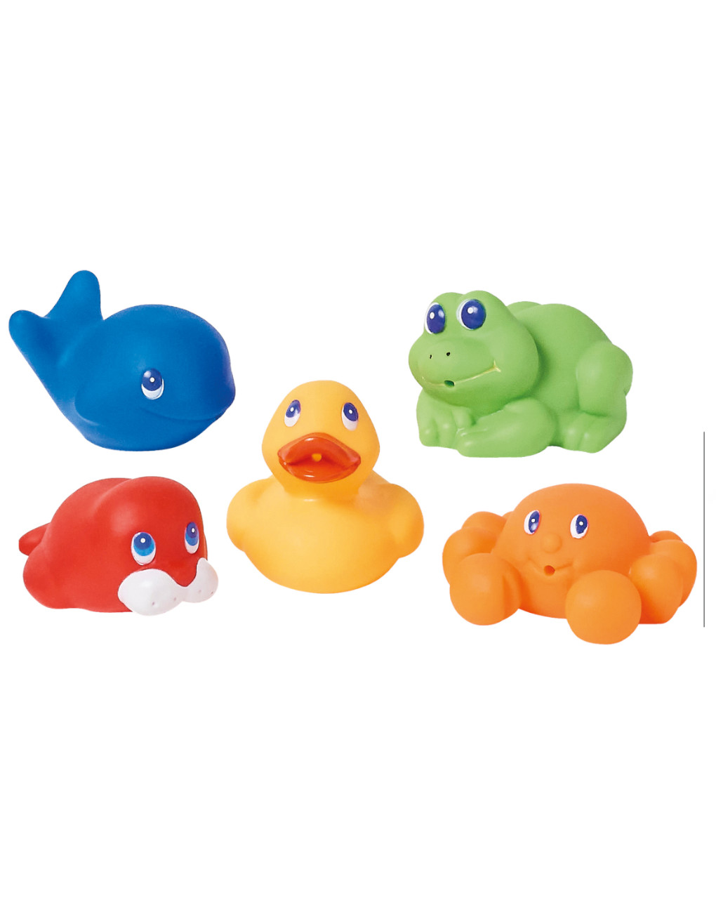 Juego de juguetes de baño de 5 piezas (eva) - nattou - Nattou
