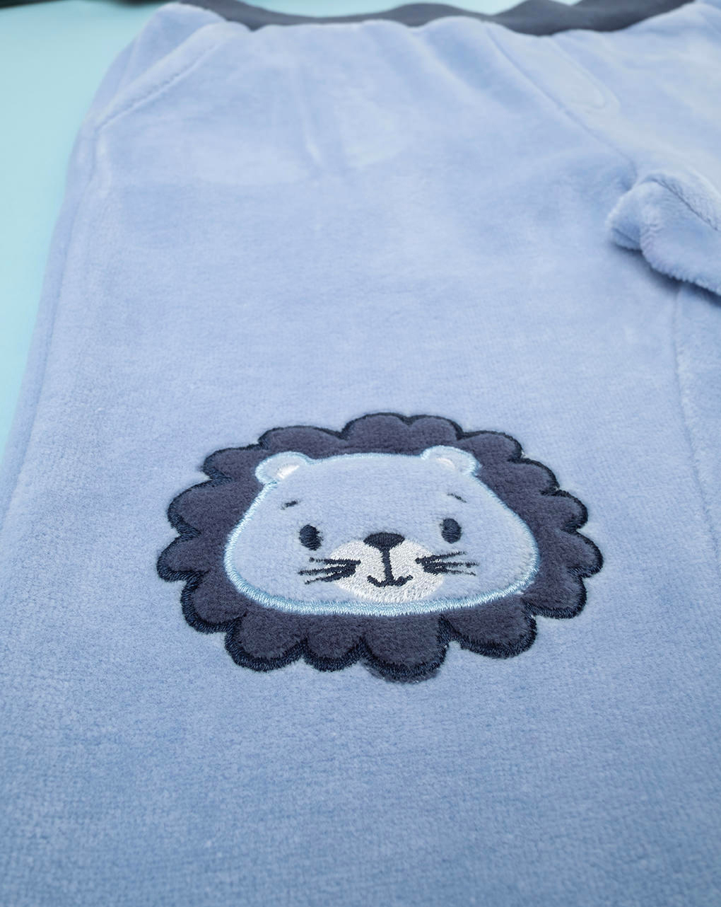 Conjunto de chenilla azul bebé - Prénatal