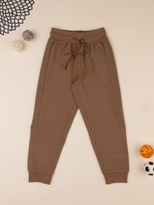Pantalón de niño de felpa marrón - Prénatal