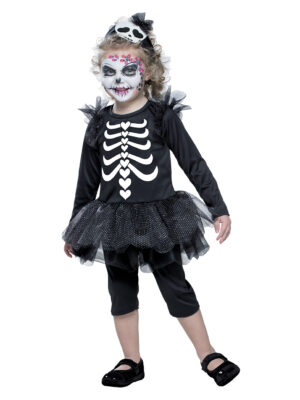 Disfraz de esqueleto 2-3 años - carnaval queen - Carnaval Queen