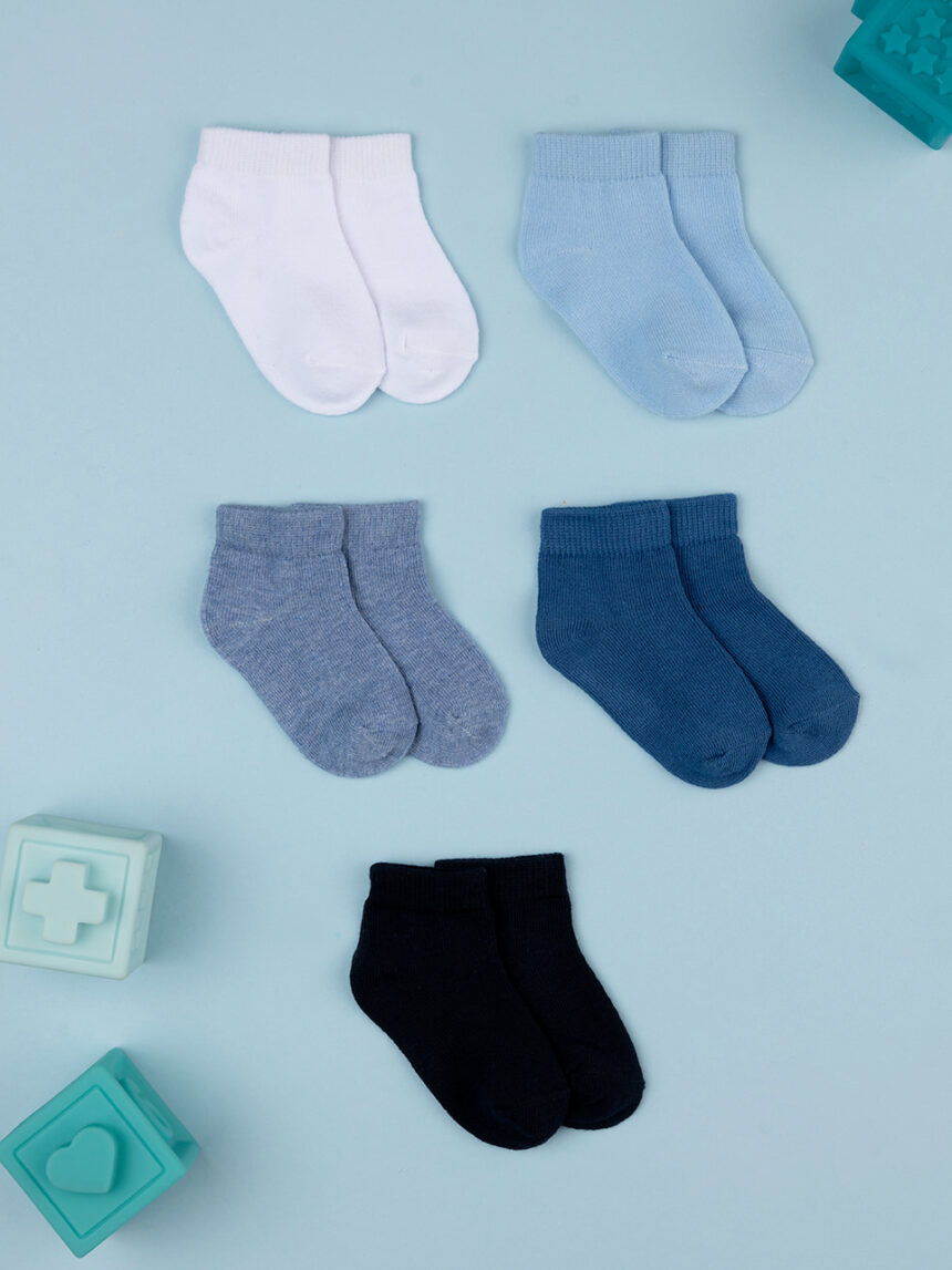Lote 6 calcetines cortos para niños - Prénatal