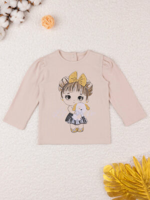 Camiseta niña con estampado "muñequita" - Prénatal