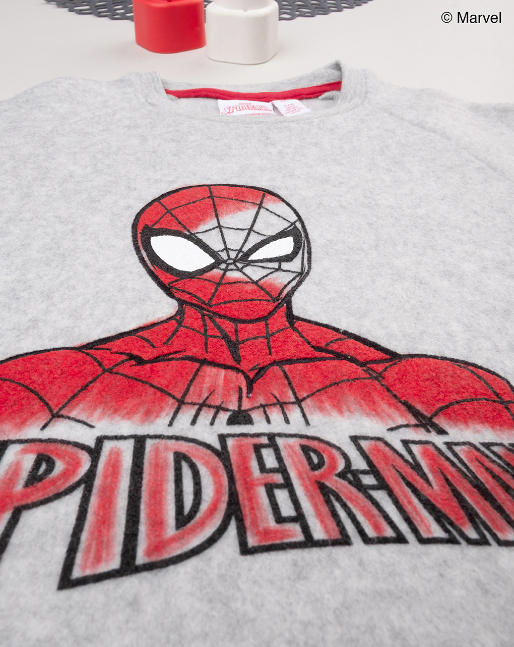 Pijama de dos piezas de forro polar para niño "spiderman - Prénatal