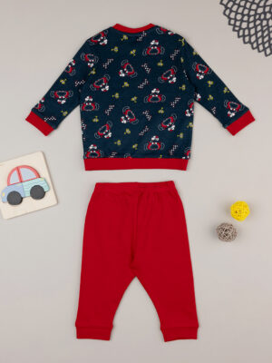 Pijama azul/rojo bebé - Prénatal