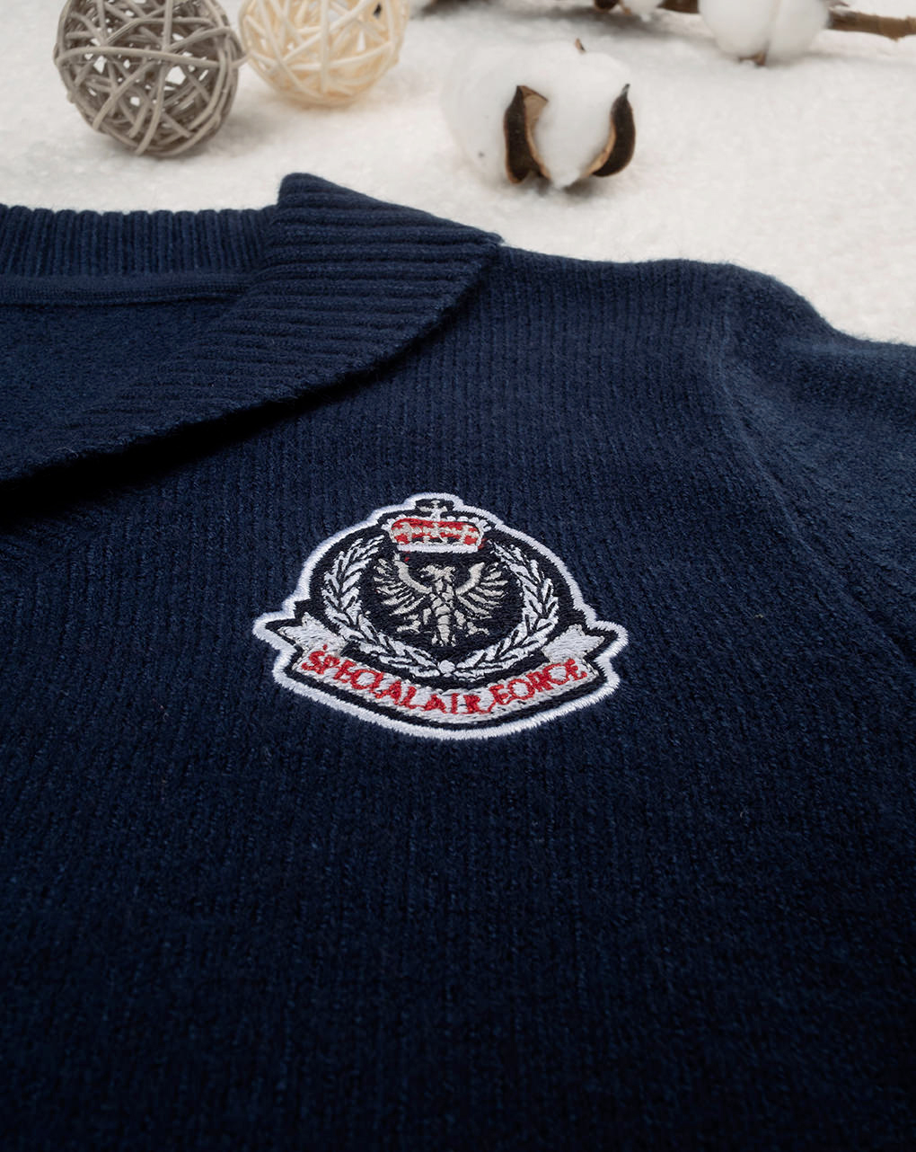 Chaqueta de punto azul bebé - Prénatal