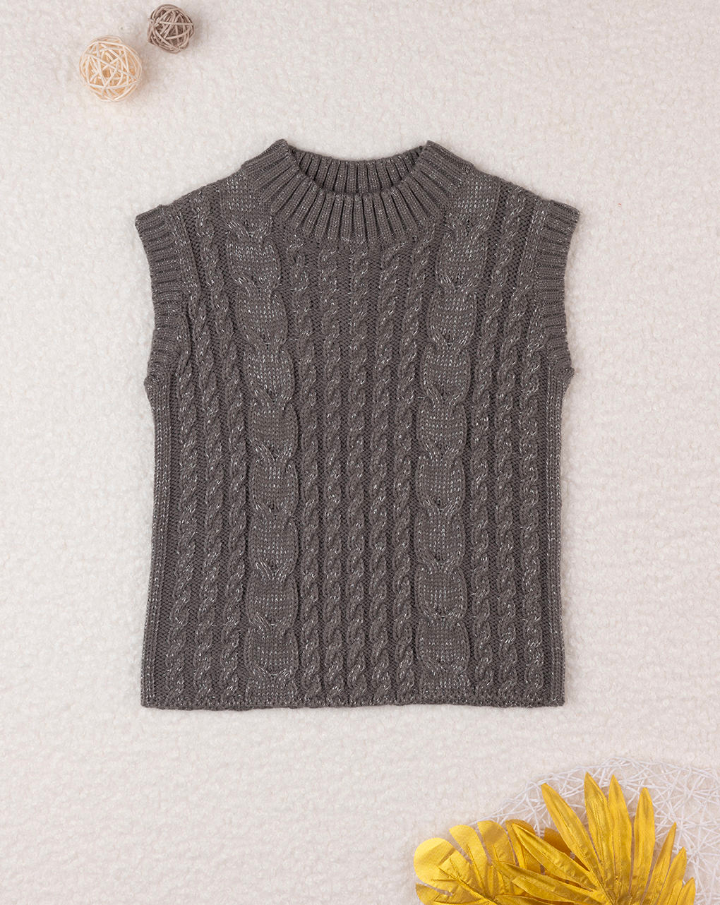Chaleco tricot gris niño - Prénatal