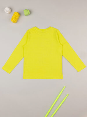 Sudadera amarilla sin capucha para bebé - Prénatal Store Online