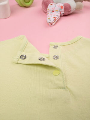 Camiseta verde de manga larga para niña - Prénatal