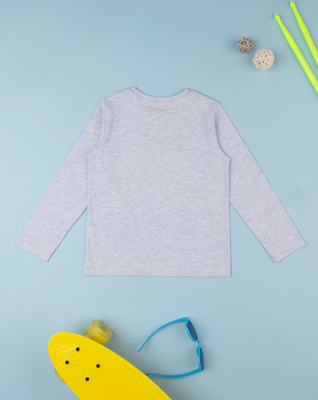 Camiseta gris de bebé con estampado - Prénatal