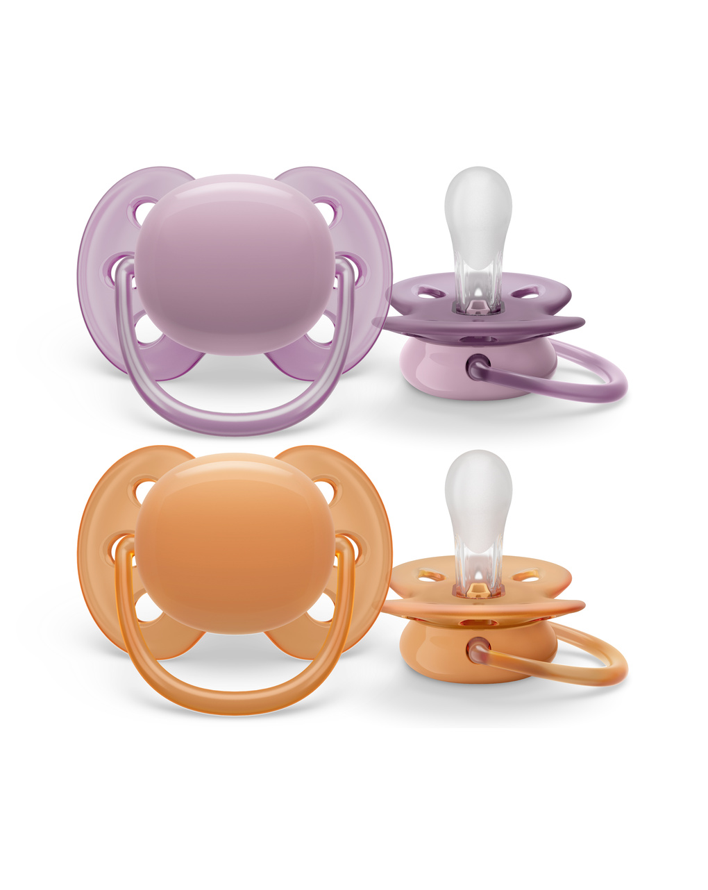 TOUS BABY - Set 2 chupetes y portachupetes Baby TOUS. Chupetes