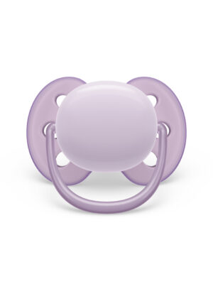 2 chupetes ultra suaves 0-6 meses color morado/rosa - philips avent - Philips Avent