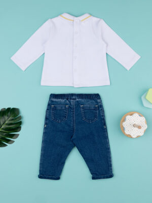 Conjunto de jersey y pantalón vaquero para bebé - Prénatal