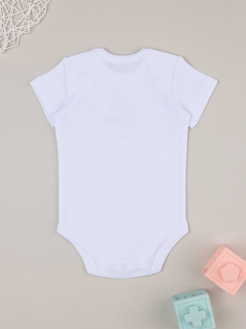 Body blanco para bebé con estampado - Prénatal