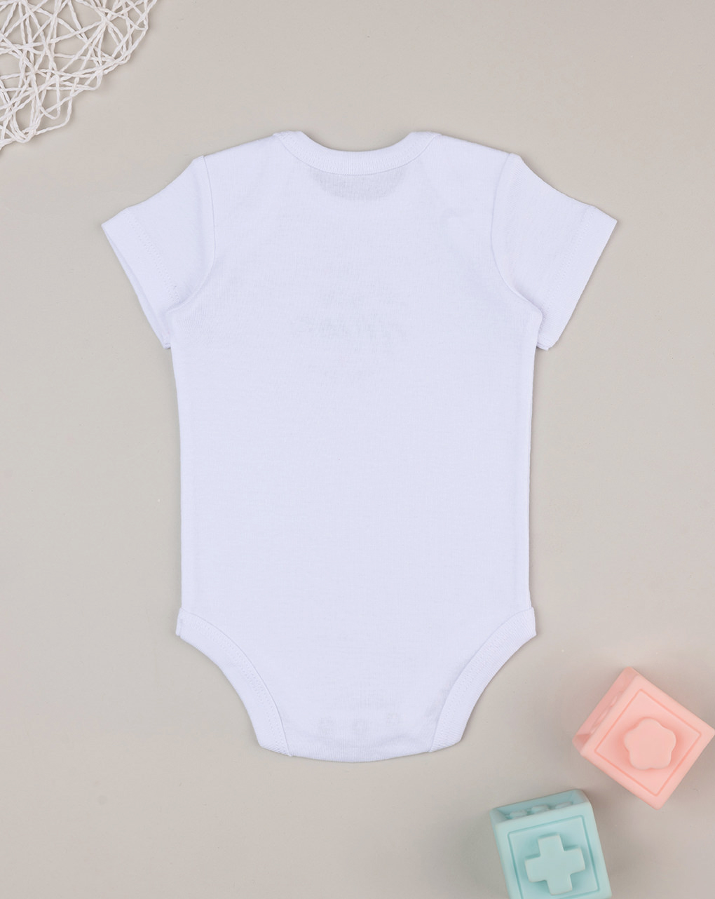 Body blanco para bebé con estampado - Prénatal