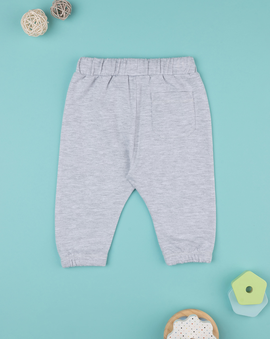 Pantalón gris de niño con estampado - Prénatal