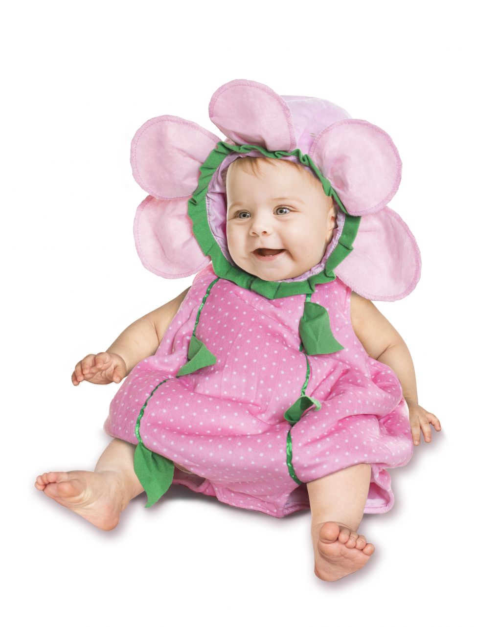 Disfraz de flor rosa para bebé 1 año - carnaval queen - Carnaval Queen