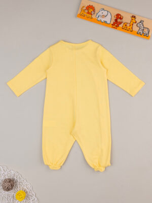 Pelele amarillo bebé con estampado - Prénatal