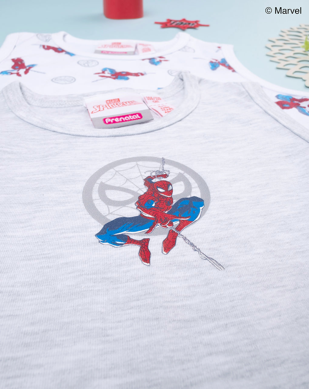 Pack 2 camisetas de manga corta infantiles spiderman - Prénatal