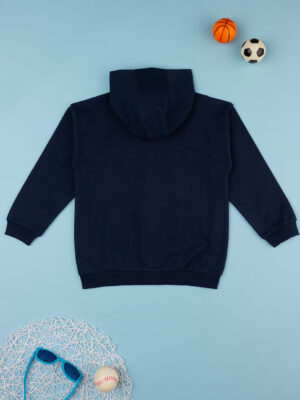 Sudadera con capucha azul de niño - Prénatal