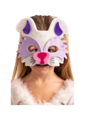 Máscara de conejo en terciopelo para bebé - carnival toys - Carnival Toys