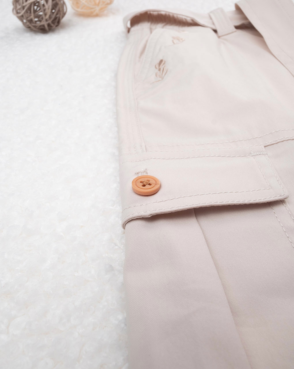 Pantalone para niña beige - Prénatal