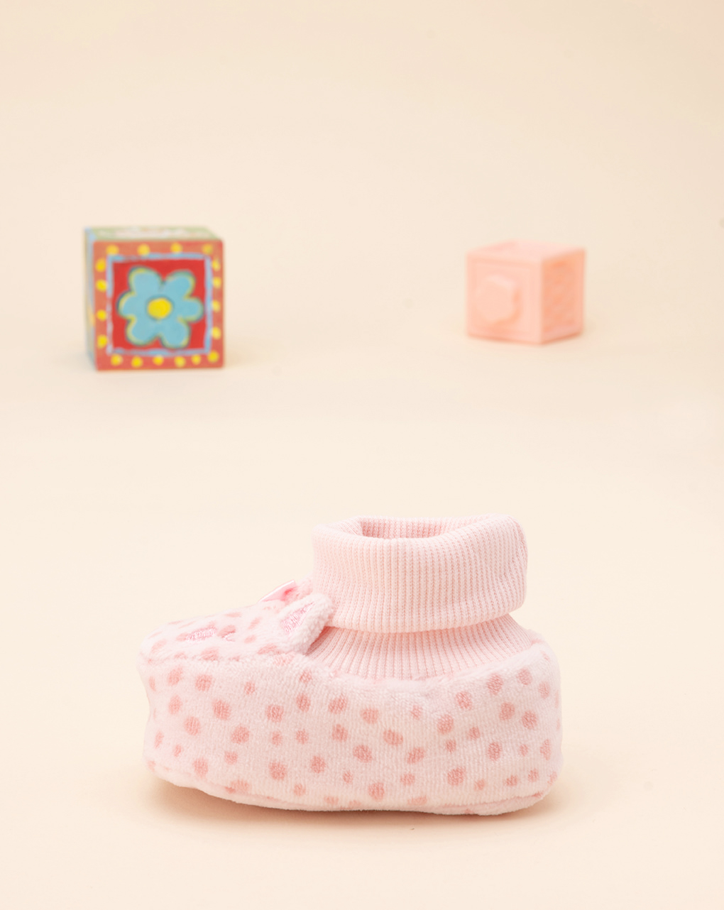 Zapatos de chenilla rosa para bebé niña - Prénatal