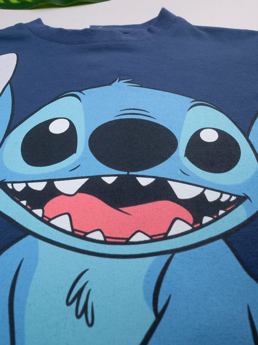 Camiseta para niños azul "stitch" - Prénatal