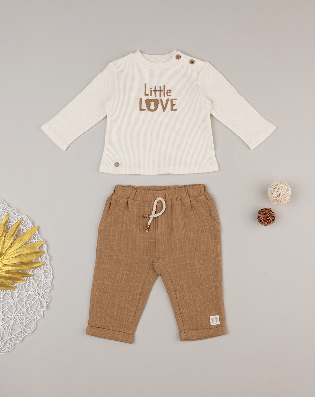 Conjunto de jersey y pantalón para bebé - Prénatal