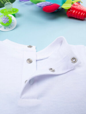 Camiseta blanca de manga larga para niña - Prénatal