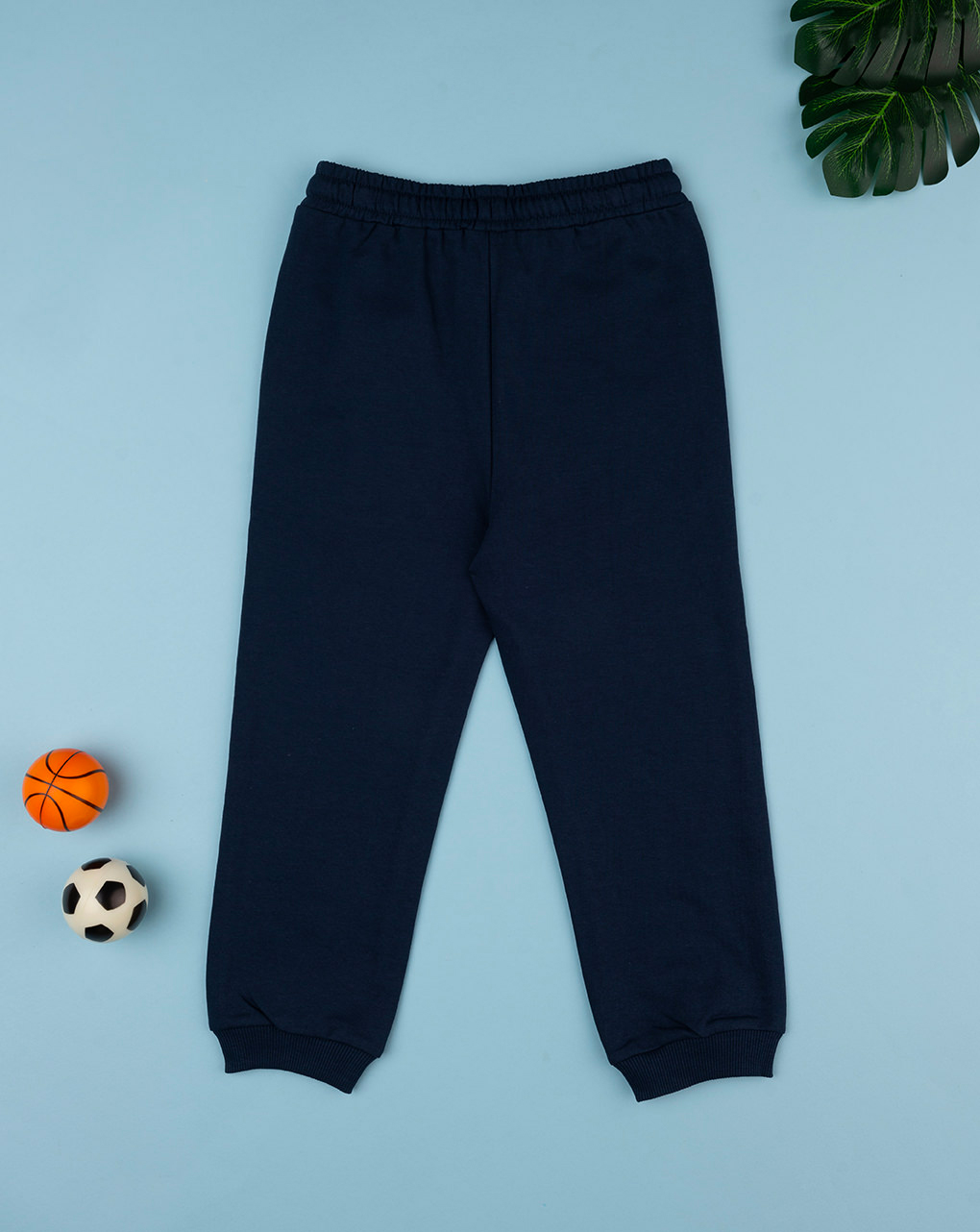 Pantalón de deporte azul de niño con estampado - Prénatal