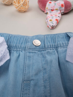 Pantalones cortos chambray para niñas - Prénatal