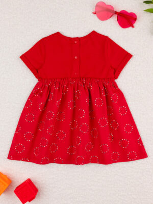 Vestido de verano rojo bebé niña - Prénatal