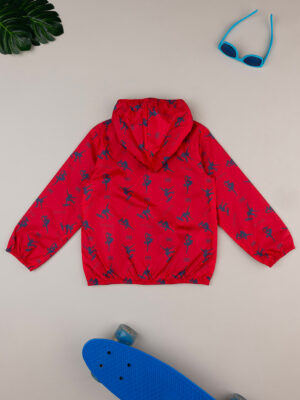 Kway rojo de niño con capucha - Prénatal