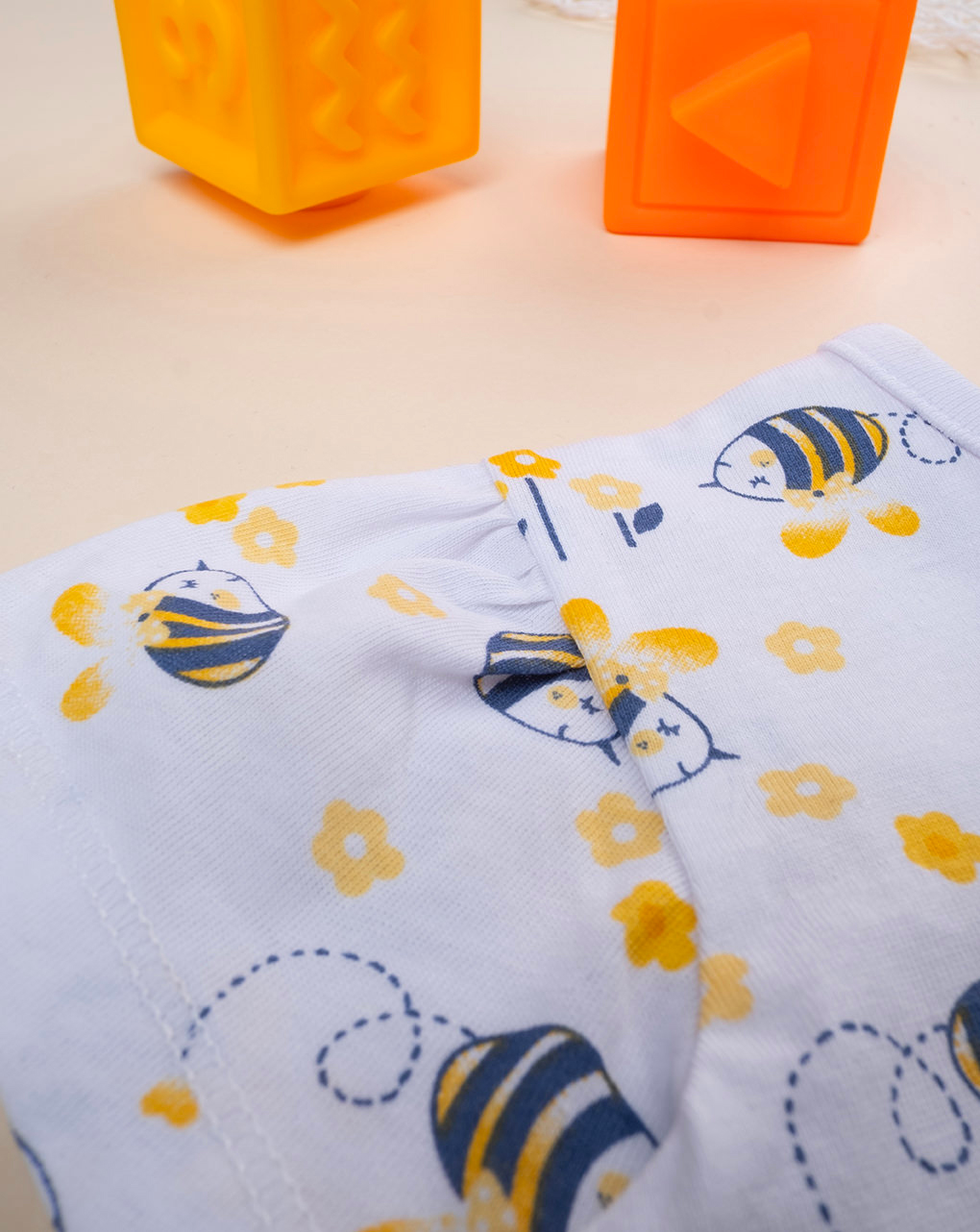Pijama "abejas" de una pieza  para niños - Prénatal