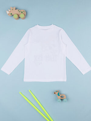 Camiseta blanca con estampado - Prénatal