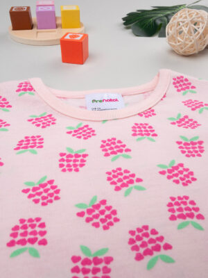 Pijama de frutas rosa para niña - Prénatal