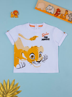 Camiseta rey león bebé blanco - Prénatal