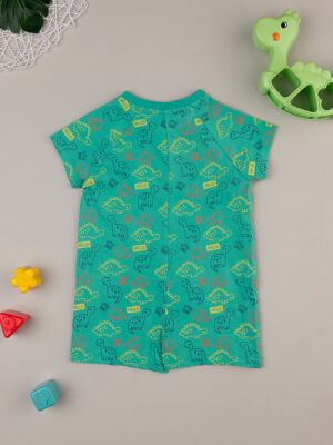 Pijama bebé dinosaurio verde - Prénatal