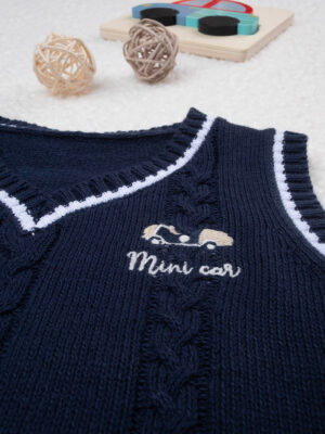 Chaleco tricot elegante para niños - Prénatal